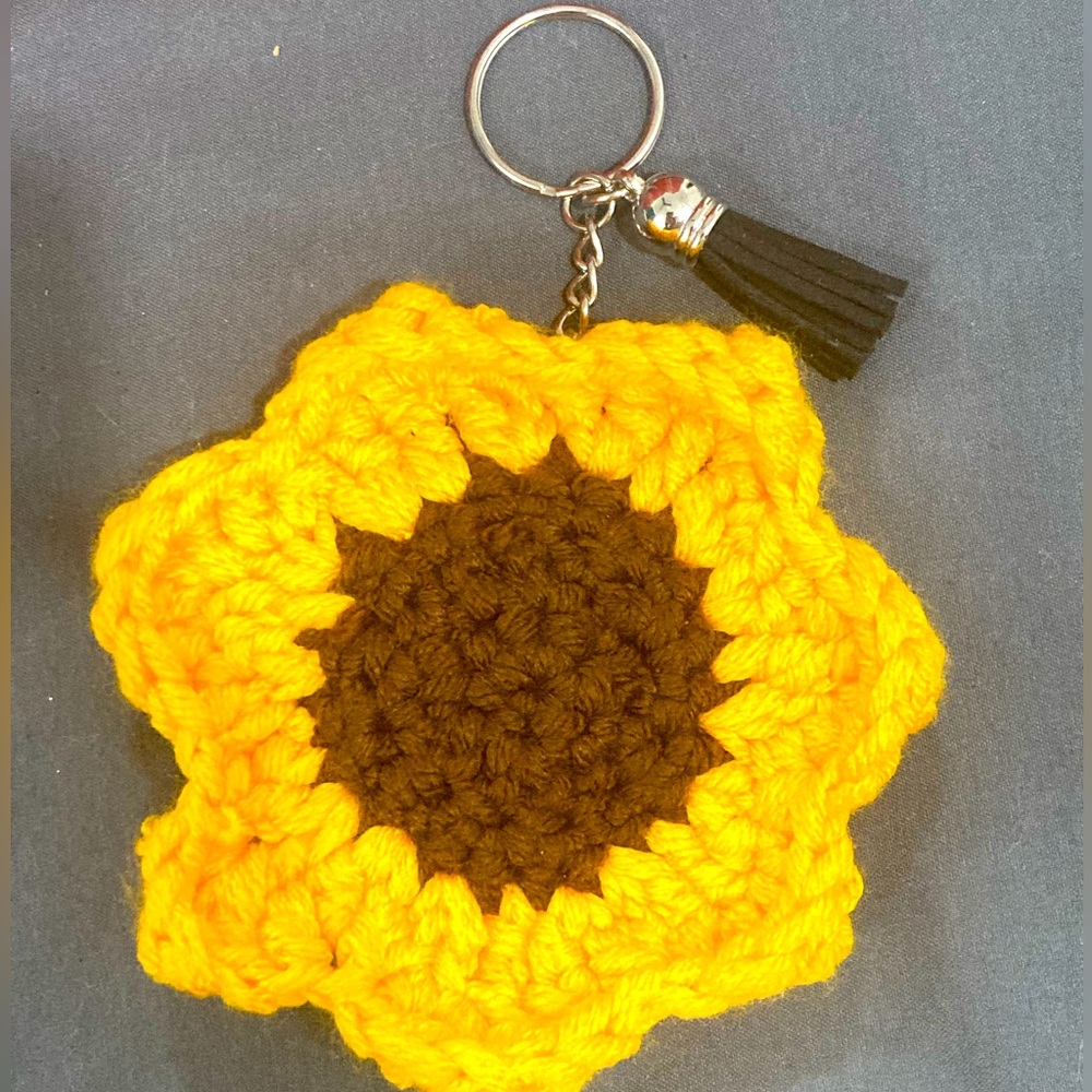 Sunflower keychains